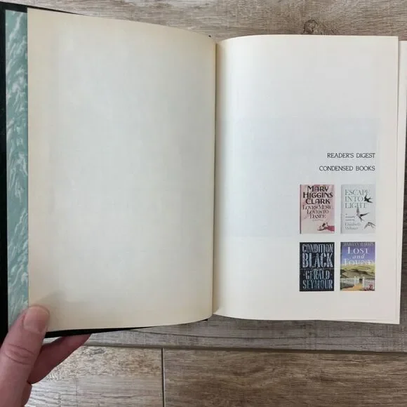 Readers Digest Condensed Books Volume 6 1991 Hardcover Office Home Decor Clark - Picture 10 of 14